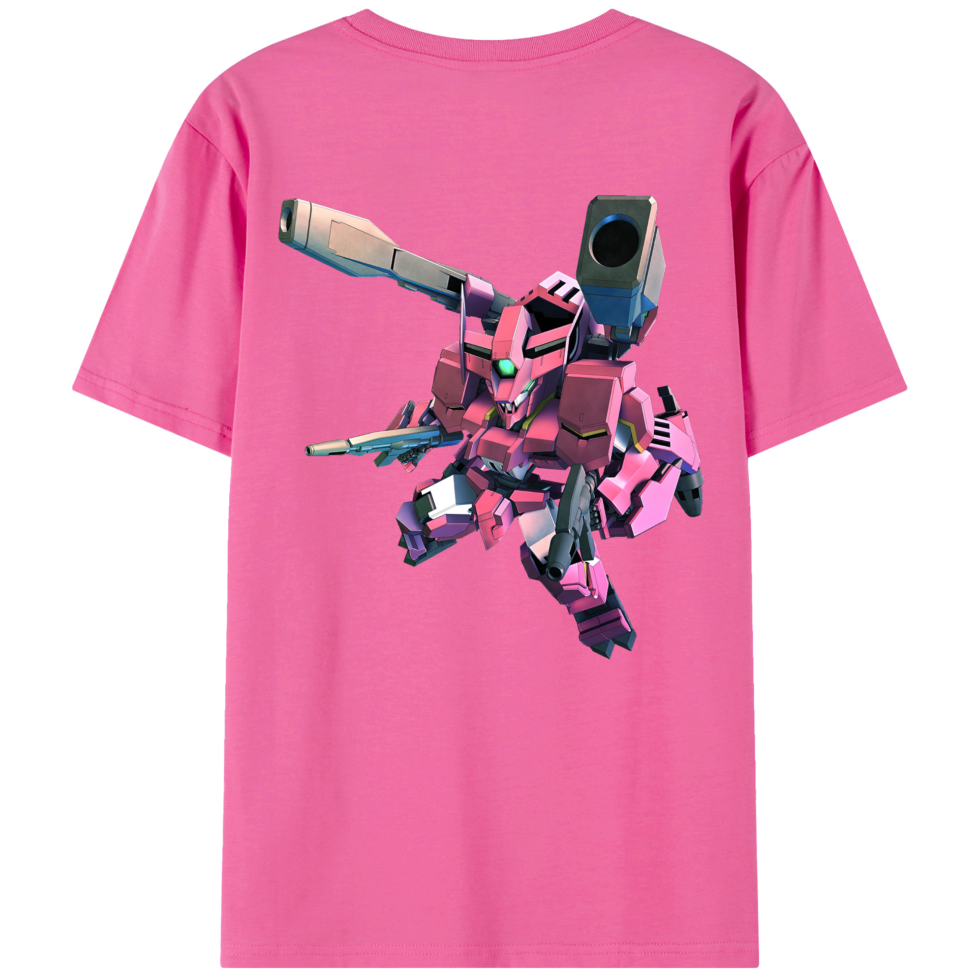 （画像用） 機動戦士ガンダム Mobile Suit Gundam レディース半袖Tシャツ(バックプリント)